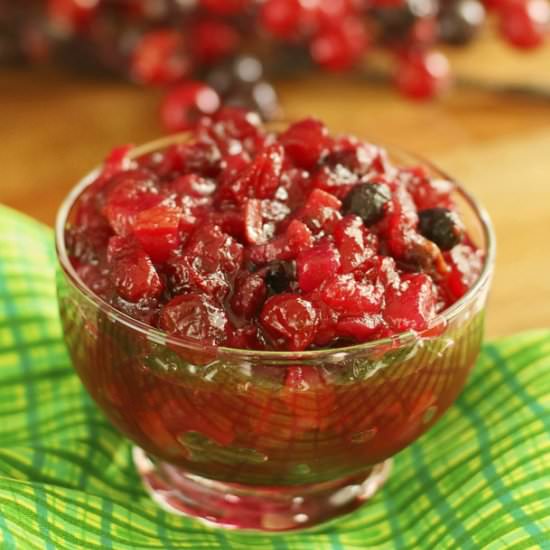Cranberry Pear Sauce