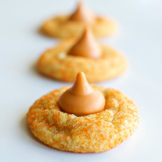 White Chocolate Pumpkin Blossoms