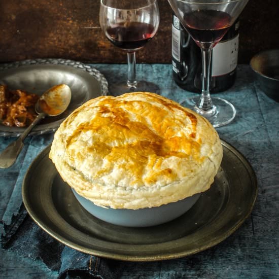 Lamb Rogan Josh Pot Pie