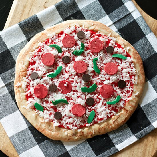 Pizza Cookie Cake