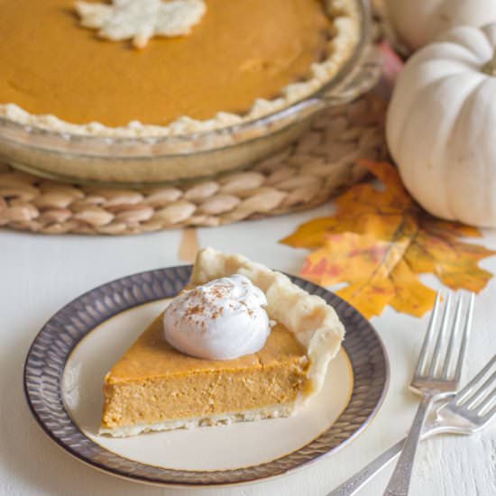 Classic Pumpkin Pie
