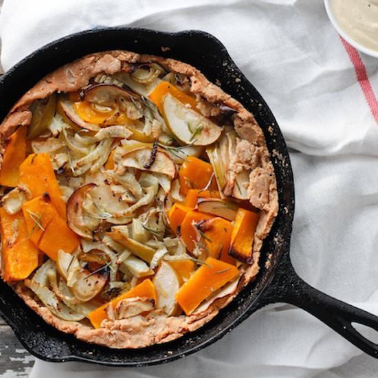 Butternut Squash Fennel & Galette