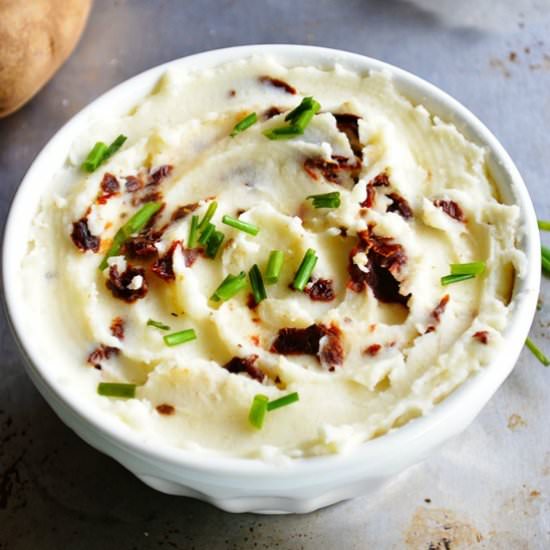 Goat Cheese Mashed Potatoes