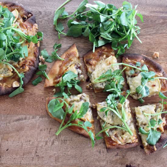 Apple Blue Cheese Flatbread
