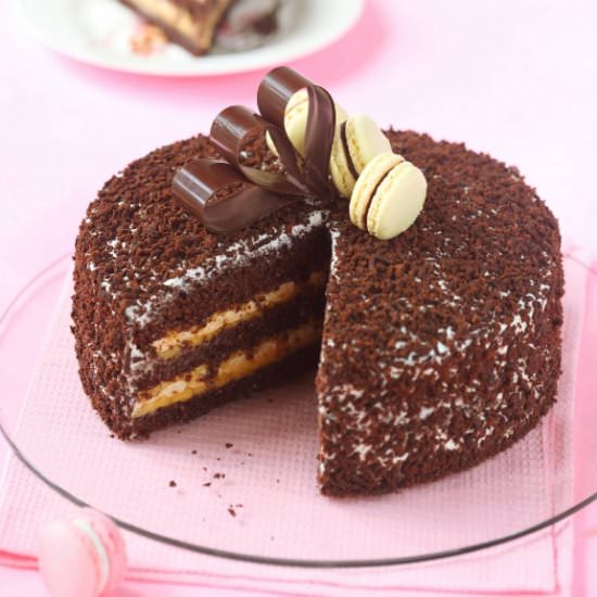 Chocolate Passionfruit Cake