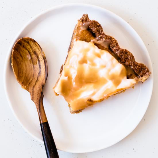 Pumpkin Tart + Whip + Caramel