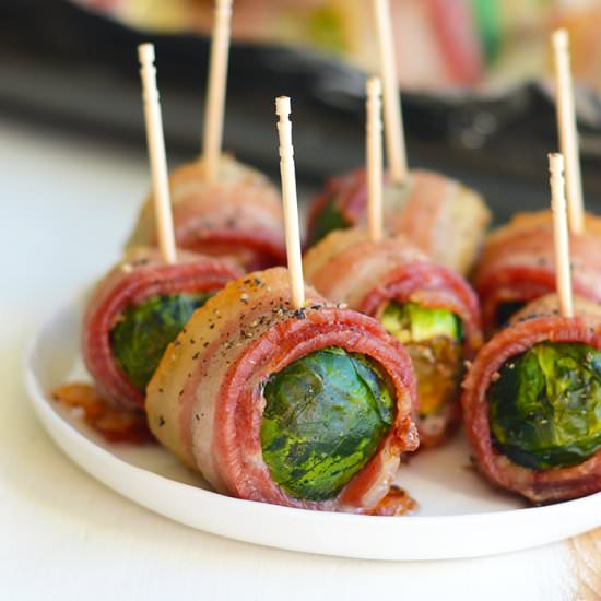 Bacon Wrapped Brussels Sprouts