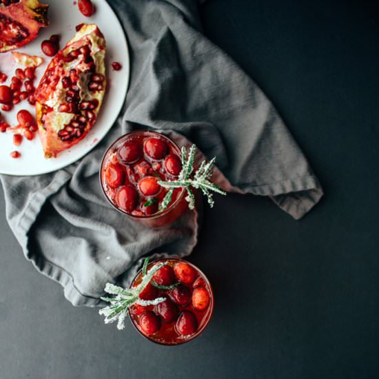 Pomegranate Cranberry Punch
