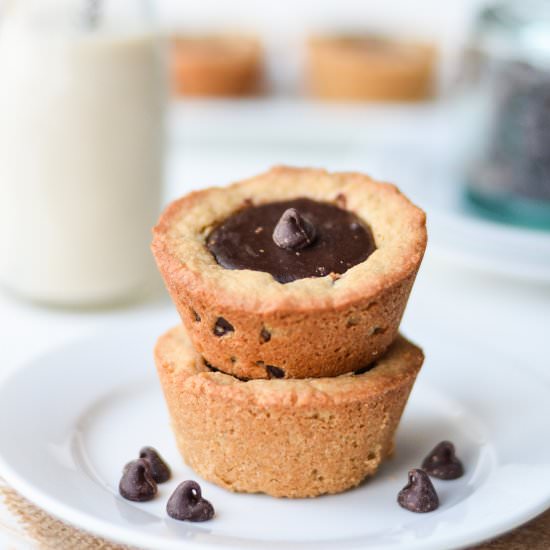 Chocolate Chip Cookie Cups