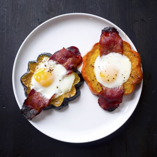Autumn Squash Breakfast Cups