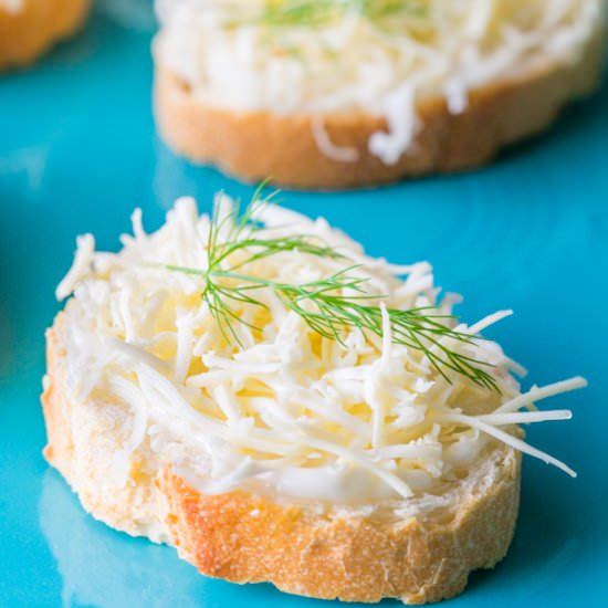 Gouda Cheese Tea Sandwiches