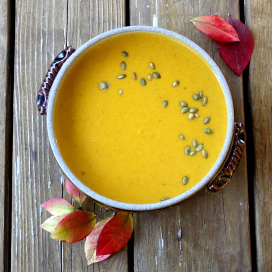 Curried Butternut Squash Soup