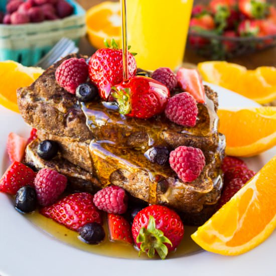 Cranberry Orange French Toast