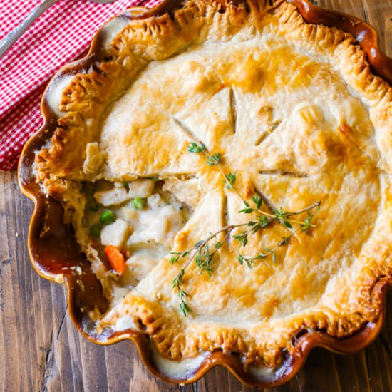 Double Crust Chicken Pot Pie