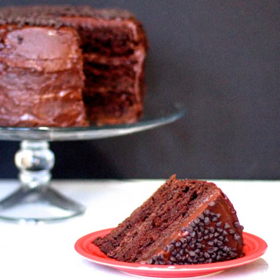Double the Chocolate Cake
