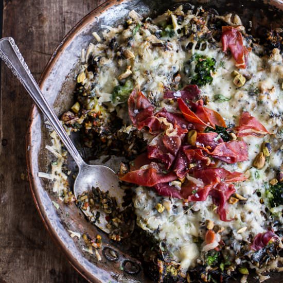 Harissa Wild Rice Casserole