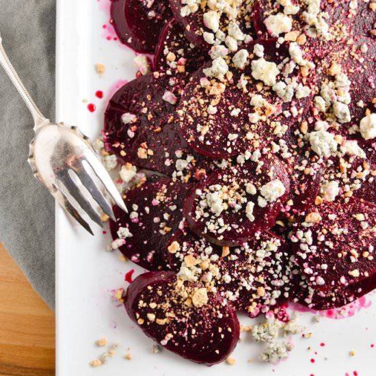 Pickled Beet Salad w/ Blue Cheese
