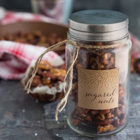 Slow Cooker Sugared Nuts