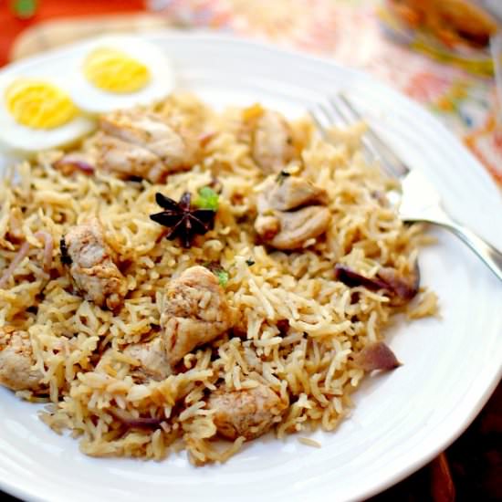 Saffron Chicken Pulao