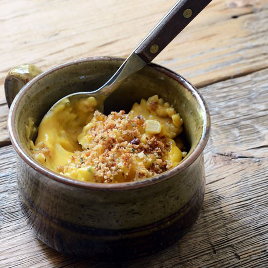 Spiced Pumpkin Mac and Cheese