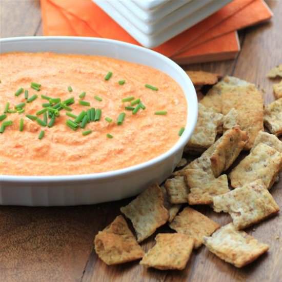 Feta and Roasted Red Pepper Dip
