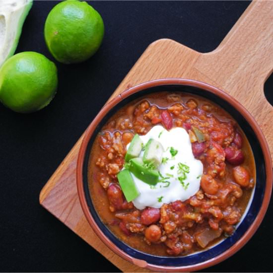 Slow and Smoky Chili