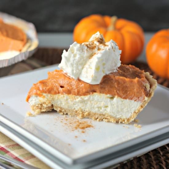No Bake Pumpkin Cheesecake