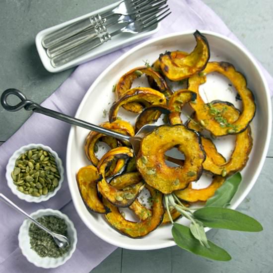 Roasted Squash with Smoked Paprika