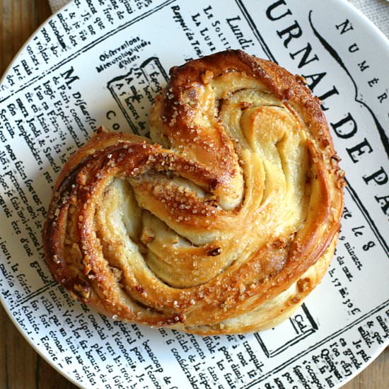 Heart-Shaped Cinnamon-Sugar Buns
