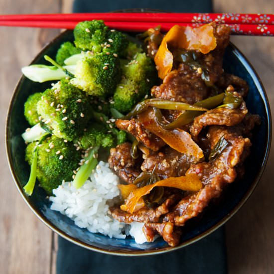 Chinese Orange Beef