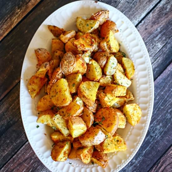 Effortless Oven Roasted Potatoes