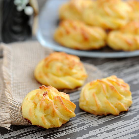 Smoked Provolone Gougères