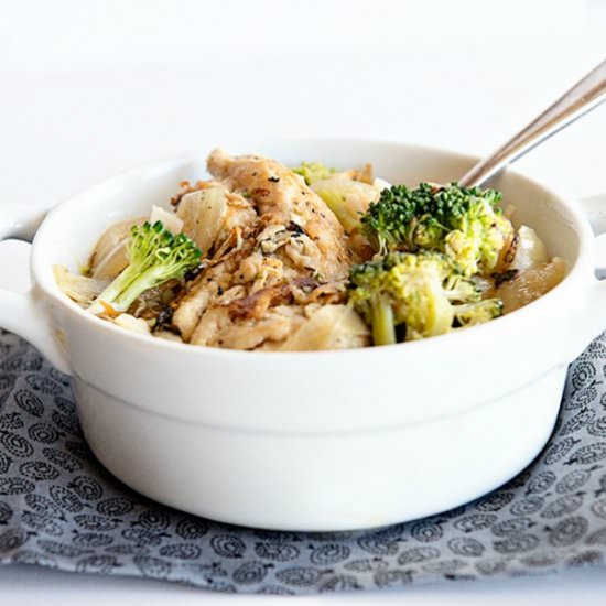 Rosemary Chicken and Broccoli
