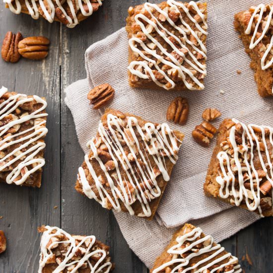 Gluten-Free Pumpkin Protein Bars