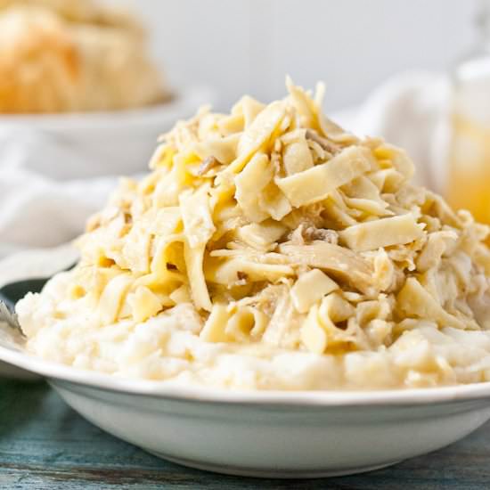 Amish Chicken and Noodles