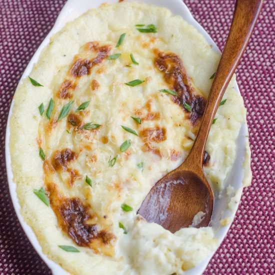 Goat Cheese Mashed Potatoes