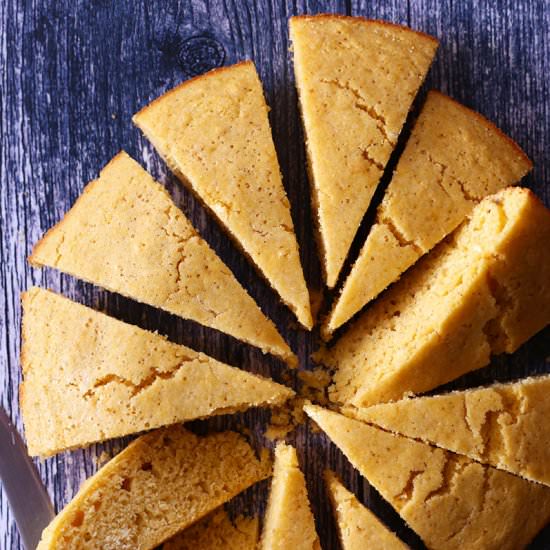 Brown Butter Maple Cornbread