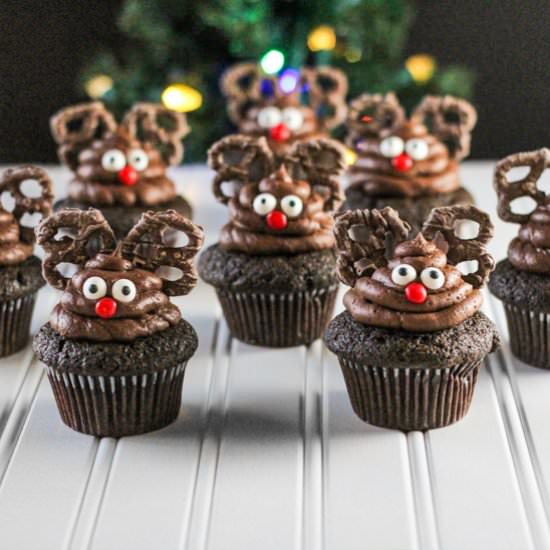 Reindeer Cupcake