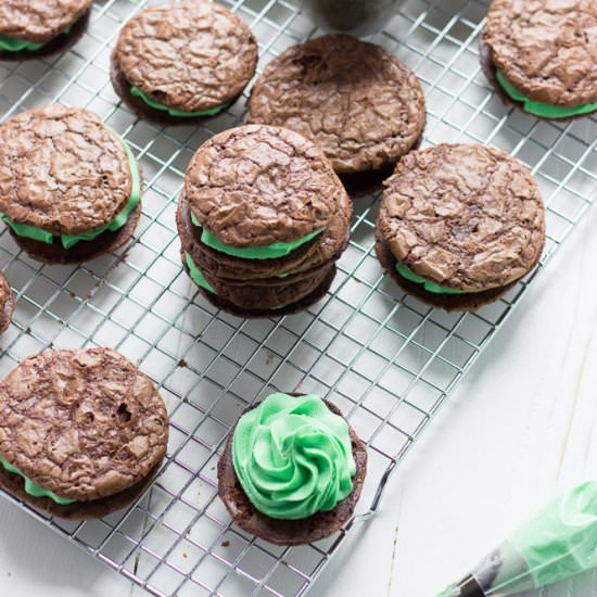 Chocolate Mint Cookies