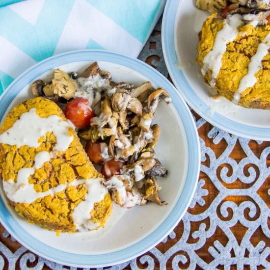 Savoury Baked French Toast