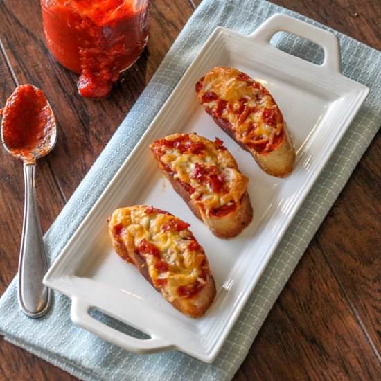 Baguette Pizza Bites