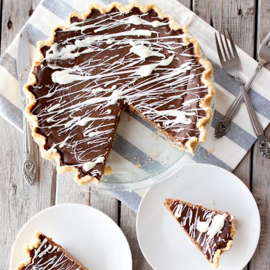 Paleo Double Chocolate Pumpkin Pie