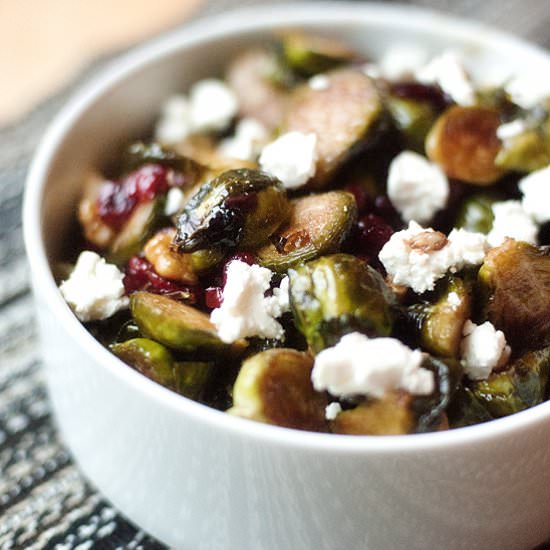 Brussels Sprouts with Balsamic