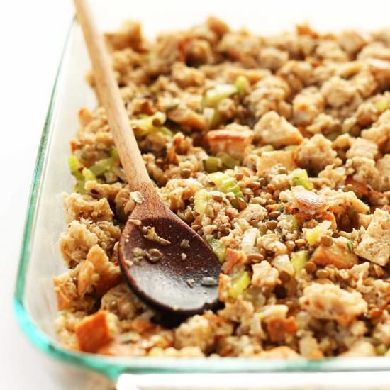 Simple Vegan Stuffing