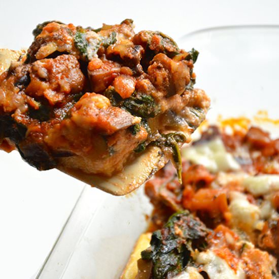 Polenta Vegetable Lasagna