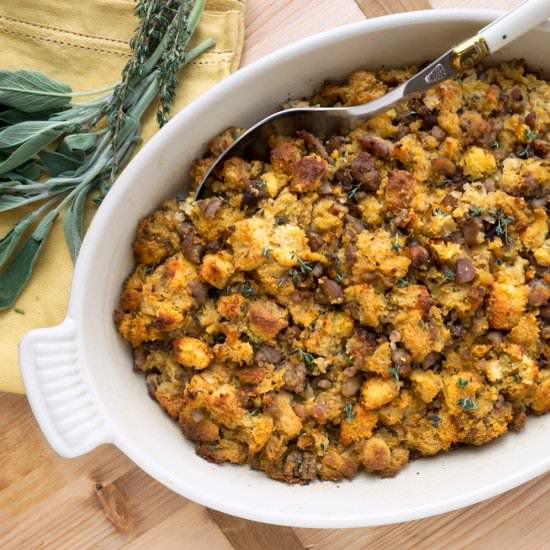 Sausage and Chestnut Stuffing