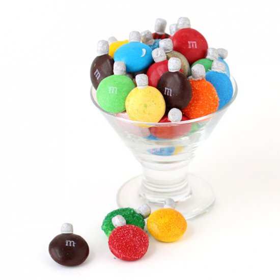 Mega M&M’s Ornaments
