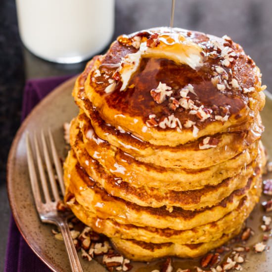 Whole Wheat and Oats Pancakes