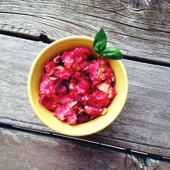 Beet and Potato Mash