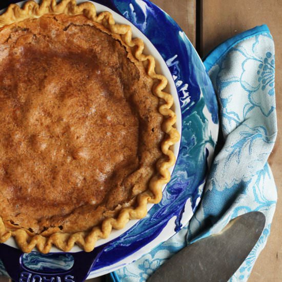 Brown Sugar Chess Pie